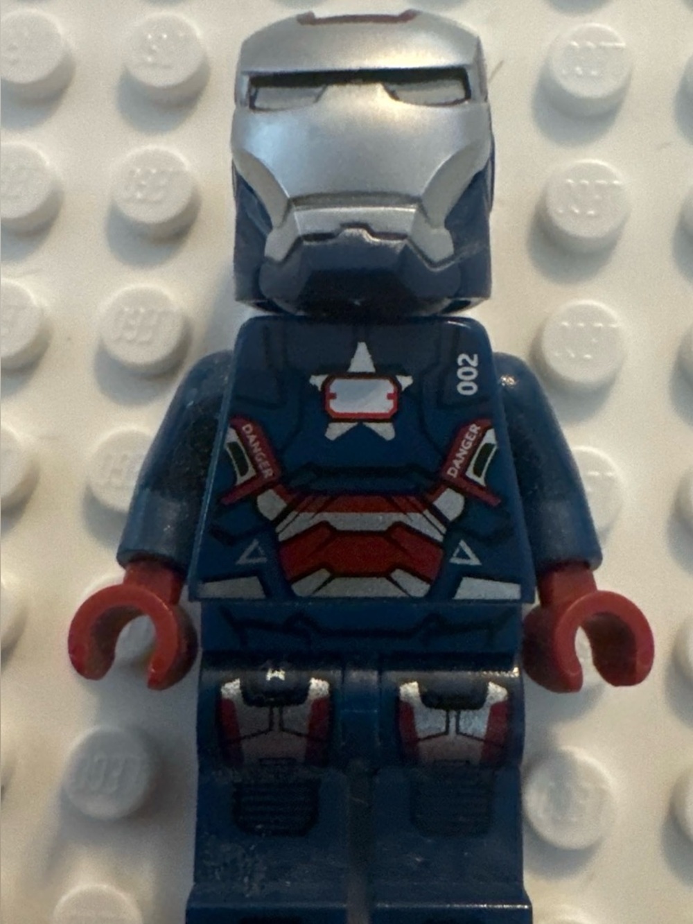 LEGO Minifigure Iron Patriot MK1 sh0084